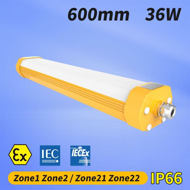 36W Offshore Oilfield Platform Light ATEX Explosion Proof Luminaires