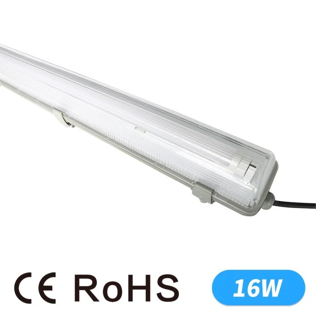 Economic 8W 16W 32W T8 LED Batten Tube Linear Light Warm White