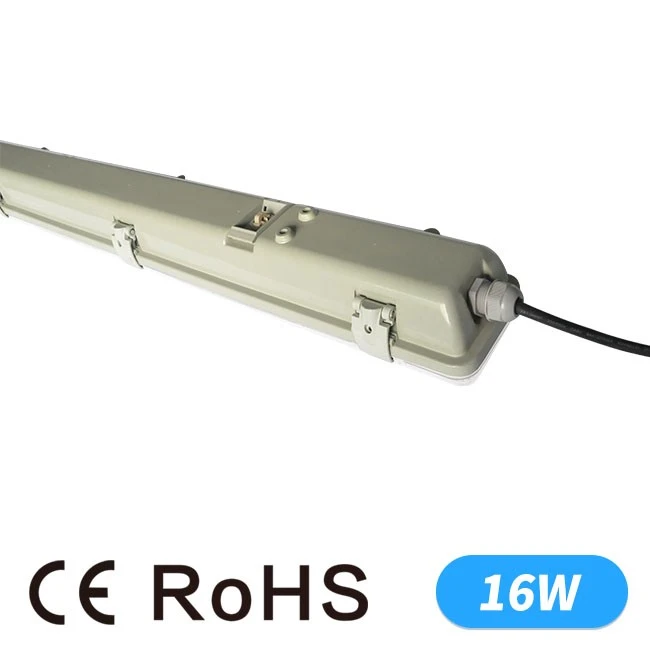 Economic 8W 16W 32W T8 LED Batten Tube Linear Light Warm White